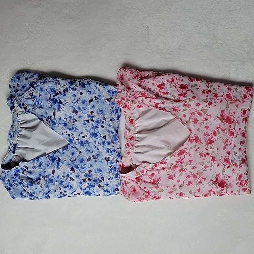 2 Tops-Boho Floral Print